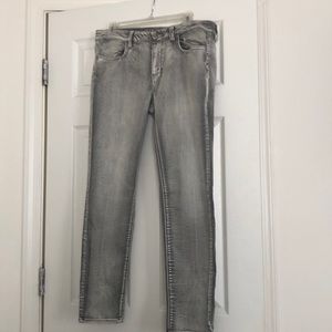 AE gray jeans